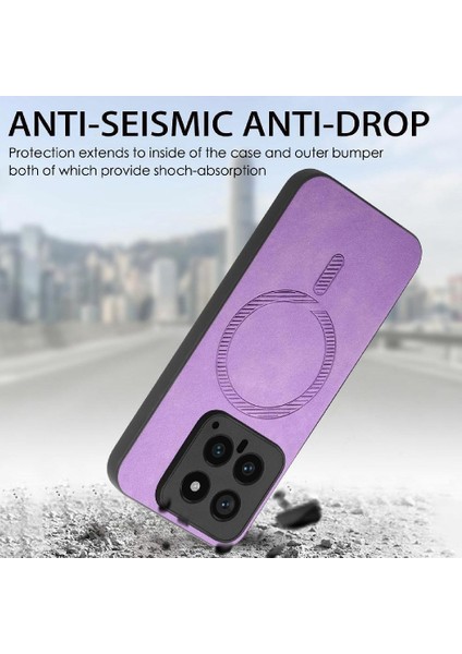 Xiaomi 14 5g Hafif Ince Magsafe Araba Mounts Kablosuz Için Flip Case (Yurt Dışından)
