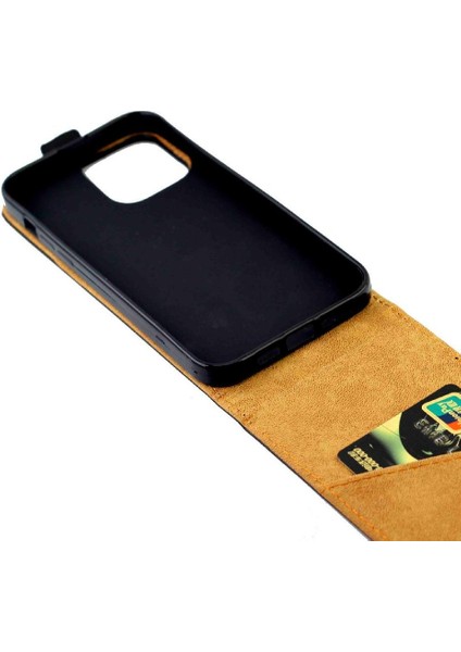 Dikey Flip Case IPhone 15 Pro Max Kart Yuvası Koruyucu Kapak Tpu (Yurt Dışından) modelleri