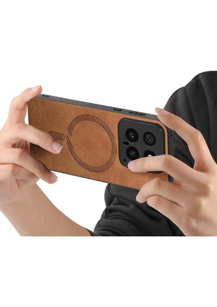 Xiaomi 14 5g Hafif Ince Magsafe Araba Mounts Kablosuz Için Flip Case (Yurt Dışından)
