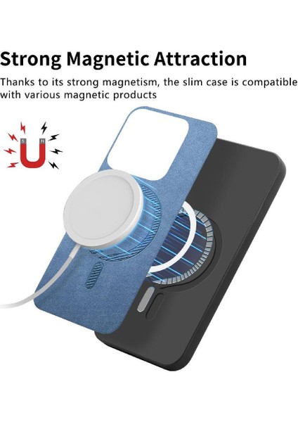 Xiaomi 14 5g Hafif Ince Magsafe Araba Mounts Kablosuz Için Flip Case (Yurt Dışından) modelleri
