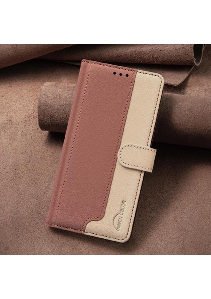 Tecno Pop 8 Kickstand Flip Folio Rfıd Engelleme Kart Yuvaları Için Flip Case (Yurt Dışından)