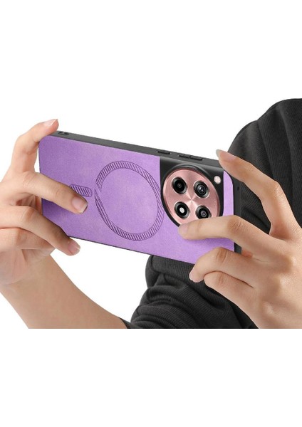 Oneplus Ace 3 5g Hafif Ince Magsafe Araba Mounts Için Flip Case (Yurt Dışından) modelleri