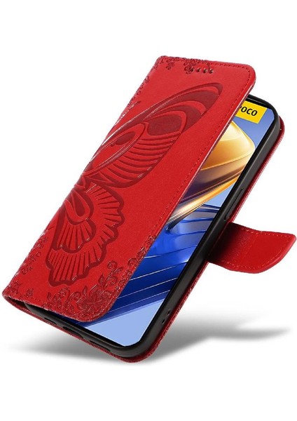 Kredi Kartı Yuvası ile Xiaomi Redmi Credit Oyun Için Flip Case Kabartmalı Yüksek (Yurt Dışından)