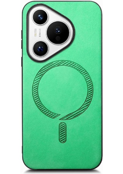 Huawei Pura 70 Magsafe Araba Mounts Için Flip Case Hafif Kablosuz Ince (Yurt Dışından)