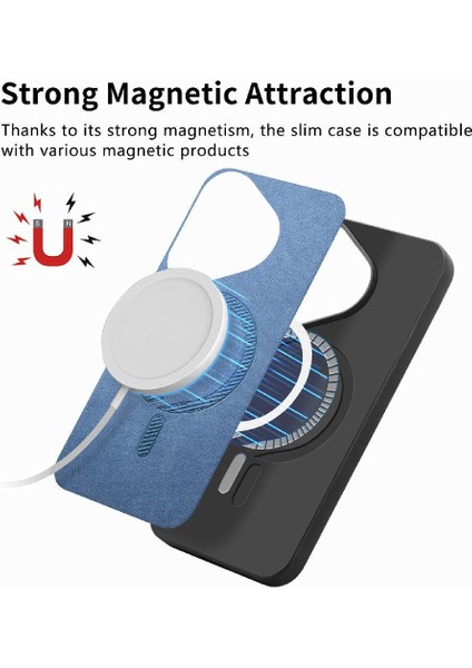 Huawei Pura 70 Magsafe Araba Mounts Için Flip Case Hafif Kablosuz Ince (Yurt Dışından)