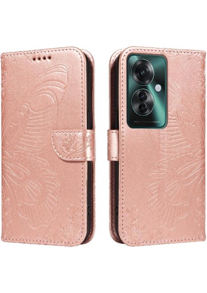 Kredi Kartı Yuvası ile Oppo Credit 11F 5g Yüksek Kaliteli Deri Için Flip Case (Yurt Dışından)