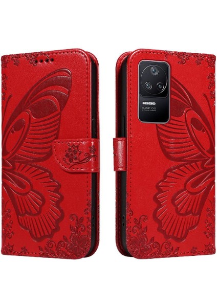 Xiaomi Poco F4 5g Için Flip Case Kredi Kartı Yuvası ile Yüksek Kaliteli Deri (Yurt Dışından)