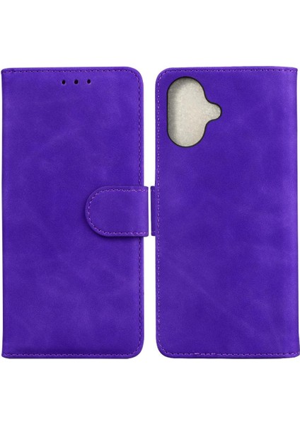 IPhone 16 Için Flip Case Artı Standı Tutucu Premium Pu Deri Manyetik Kart (Yurt Dışından)