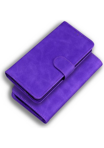IPhone 16 Için Flip Case Artı Standı Tutucu Premium Pu Deri Manyetik Kart (Yurt Dışından)