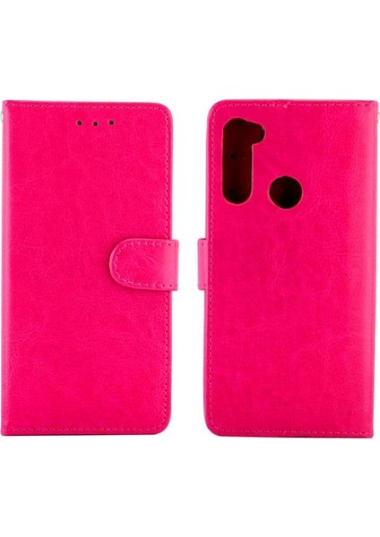 Xiaomi Redmi Not 8t Manyetik Kapatma Kart Tutucu Pu Için Flip Case (Yurt Dışından)