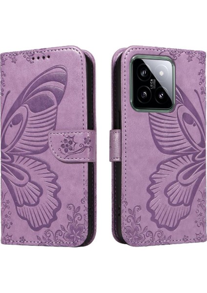 Kredi Kartı Yuvası ile Xiaomi 14 Için Flip Case Yüksek Kalite Deri El (Yurt Dışından) indirimleri