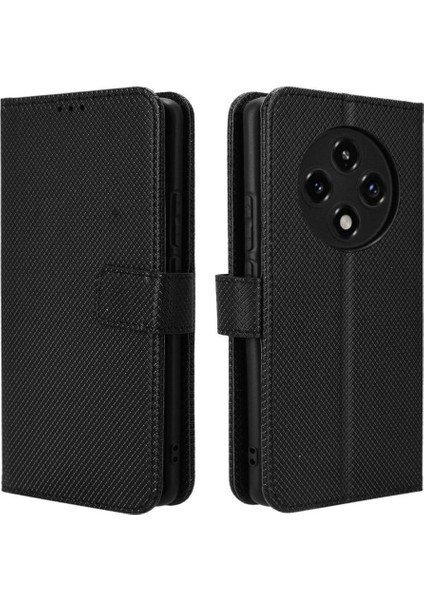 Oppo A3 Pro 5g Kickstand Kart Tutucu Manyetik Cüzdan Kapak Için Kılıf (Yurt Dışından)