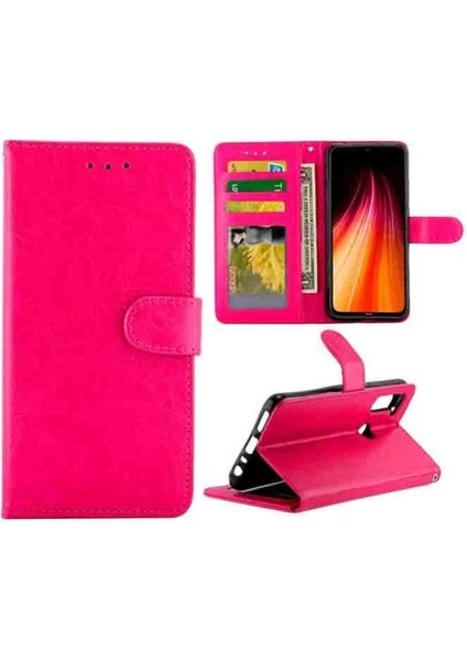 Xiaomi Redmi Not 8t Manyetik Kapatma Kart Tutucu Pu Için Flip Case (Yurt Dışından)