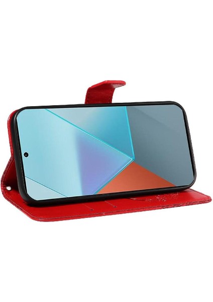 Xiaomi Redmi Not 13 Pro 5g Için Flip Case Kredi ile Yüksek Kaliteli Deri (Yurt Dışından)