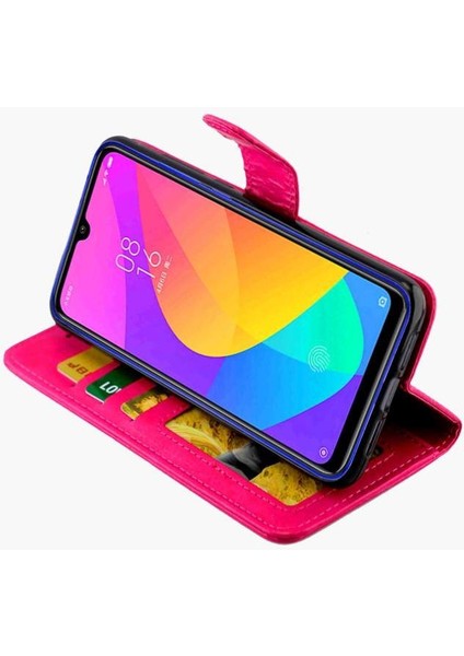 Xiaomi Mi Cc9 Pu Deri Manyetik Kapatma Darbeye Kart Için Flip Case (Yurt Dışından)