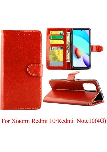 Xiaomi Redmi Not 11 Için Flip Case 4g Kart Tutucu Pu Deri Darbeye (Yurt Dışından)