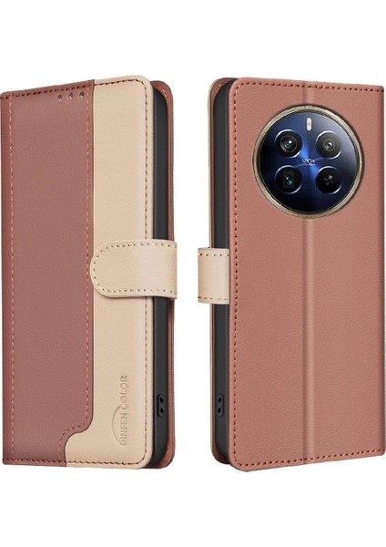 Realme 12 Pro Artı Darbeye Dayanıklı Tpu Iç Kabuk Kart Yuvaları Için Flip Case (Yurt Dışından)