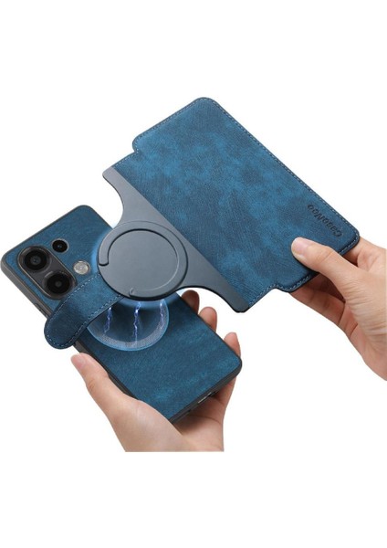 Xiaomi Redmi Not 13 Için Flip Case 4g Cüzdan Mıknatıs Koruyucu Malzeme (Yurt Dışından) modelleri