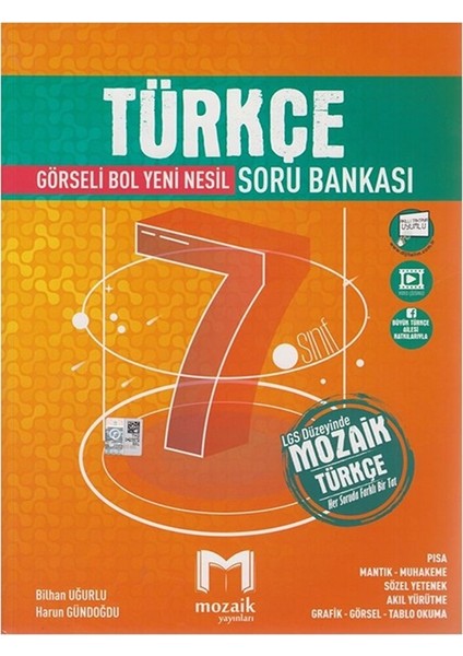 7.sınıf Mozaik Yayınları Soru Bankaları - 4 Kitap