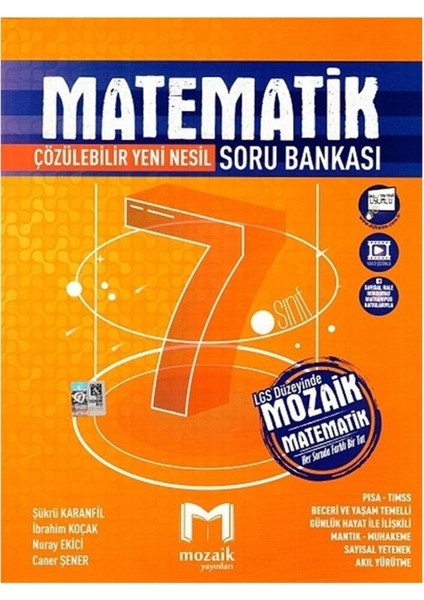 7.sınıf Mozaik Yayınları Soru Bankaları - 4 Kitap