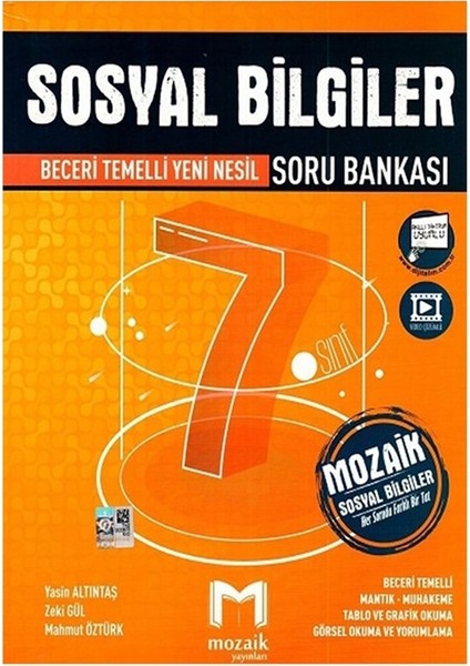 7.sınıf Mozaik Yayınları Soru Bankaları - 4 Kitap