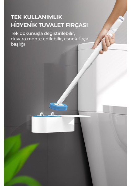 Tek Kullanımlık Hijyenik Tuvalet Fırçası