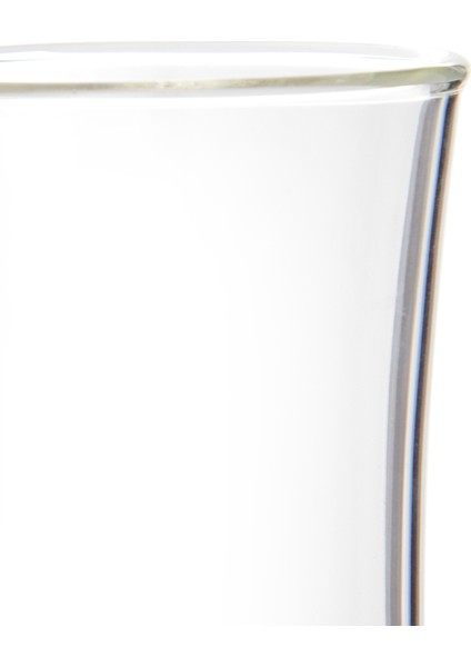 Çift Camlı Figürlü Meşrubat Bardağı - Şeffaf - 300 ml