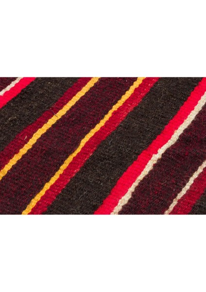 Multı Renk Anadolu El Dokuma Vintage Kilim