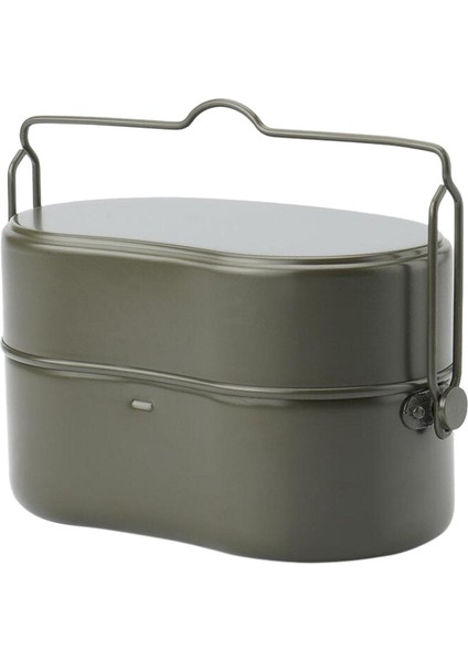 Açık Öğle Ği Kutusu Alüminyum Açık Tencere Iı Yeşil (Yurt Dışından)