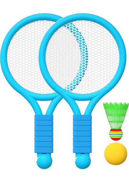 Çocuk Badminton Tenis Tenis Plaj Oyuncakları Mavisi Için Set (Yurt Dışından) modelleri