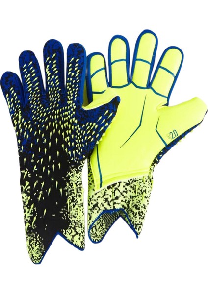 Kaleci Eldivenleri Kaleci Eldivenleri Profesyonel Kaymaz Kalabalıklık Önleme Parmak Yeşil Boyut 8 (Yurt Dışından) modelleri