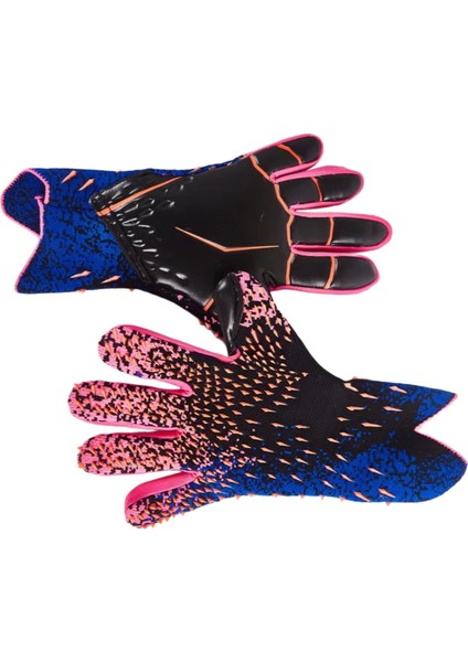 Kaleci Eldivenleri Kaleci Eldivenleri Profesyonel Kaymaz Kalabalıklık Önleme Parmak Kırmızı Boyut 7 (Yurt Dışından) indirimleri