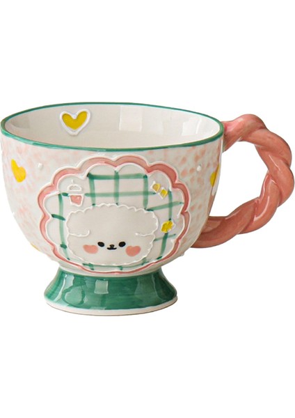 El Yapımı Drinkware Büyük Fincan Kadın Ği (Yurt Dışından)