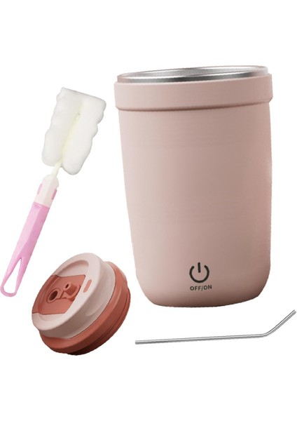 Elektrikli Karıştırma Kupa Pembe (Yurt Dışından)