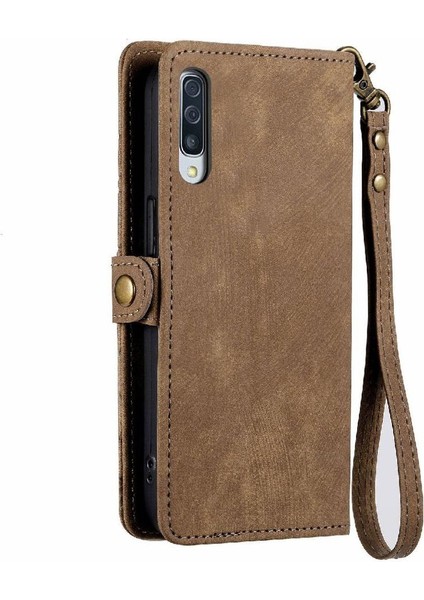 Samsung Galaxy A30S Flip Kapak Için Flip Case Basit Iş Cüzdan Kılıf (Yurt Dışından) indirimleri