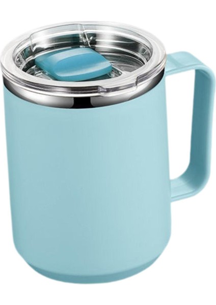 Yalıtımlı Kahve Kupa Sızdırmaz Çift Duvar Seyahat Kupa Kamp Ev Partisi Için Açık Mavi (Yurt Dışından) fiyatları