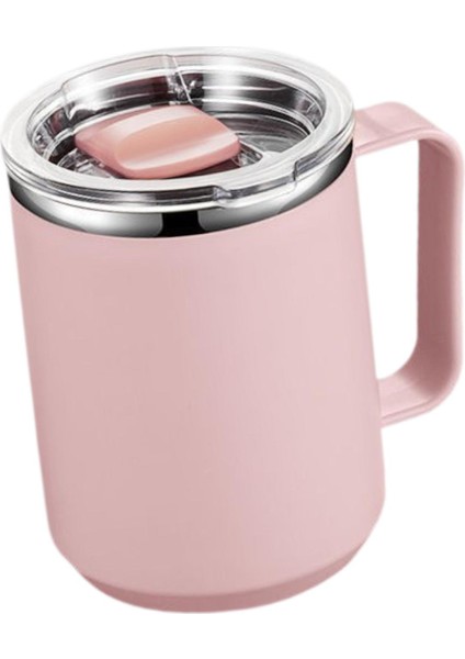 Yalıtımlı Kahve Kupa Sızdırmaz Çift Duvar Seyahat Kupa Kamp Ev Partisi Için Pembe (Yurt Dışından) fırsatları