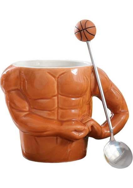 Kas Şekilli Süs Icı Çay Bardağı Basketbol Kaşığı (Yurt Dışından)