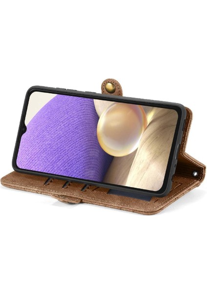Samsung Galaxy A32 5g Için Flip Case Deri Kılıf Darbeye Cüzdan Flip (Yurt Dışından) indirimleri