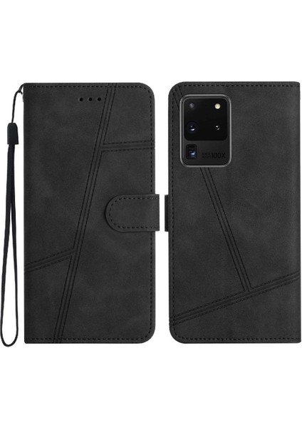 Samsung Galaxy S20 Ultra Tam Koruma Kartı Yuvaları Için Flip Case Tutucu (Yurt Dışından)