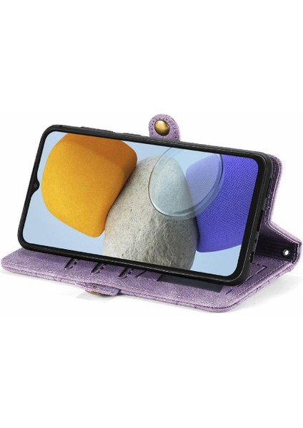 Samsung Galaxy M23 5g Darbeye Deri Kılıf Için Flip Case Basit Flip (Yurt Dışından) modelleri