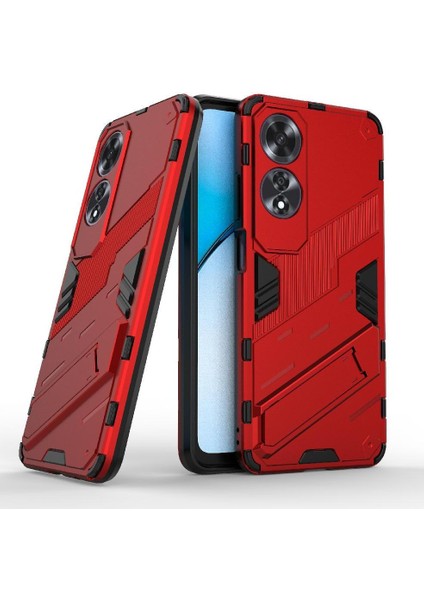 Oppo A60 4g Kickstand Koruyucu Kapak Için Kılıf Sağlam Askeri (Yurt Dışından)