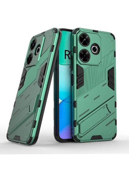 Xiaomi Redmi Için Kılıf 13 4g Sağlam Askeri Kickstand Koruyucu Kapak (Yurt Dışından)
