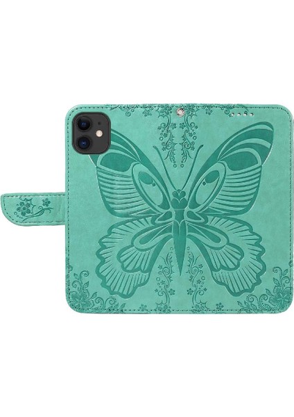 IPhone 11 Için Flip Case Kredi Kartı Yuvası ile Ayrılabilir El Kayışı Yüksek (Yurt Dışından) modelleri