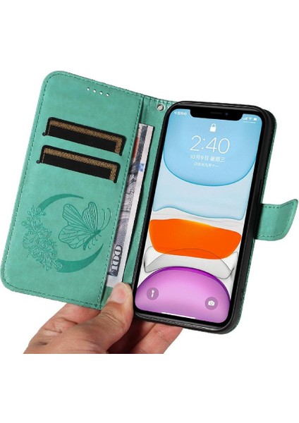 IPhone 11 Için Flip Case Kredi Kartı Yuvası ile Ayrılabilir El Kayışı Yüksek (Yurt Dışından) indirimleri