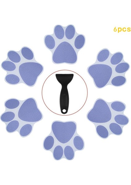 No.10 Stili Banyo Deniz Yaratık Çıkartmaları Renkli Çiçek Küvet Mat Karikatür Köpek Paw Baskı Etiket Ev Banyo Dekor Küvet Çocuklar Için (Yurt Dışından)
