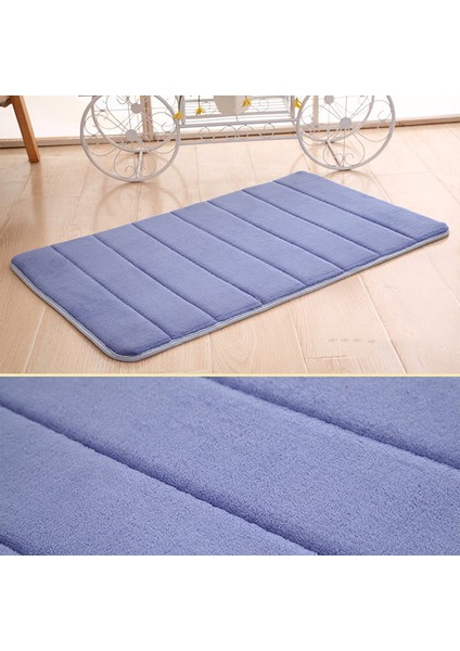 Yeşil Stil 40X60CM 40*60 cm Su Emme Halı Banyo Paspas Kapalı Absorbbs Paspas Shaggy Hafızalı Köpük Mercan Polar Kaymaz Kapı Paspasları (Yurt Dışından) modelleri