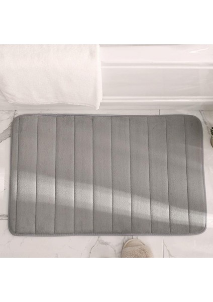 Mor Tarzı 40X60CM Ev Banyo Paspas Mercan Polar Banyo Zemin Halısı Emici Kaymaz Bellek Köpük Emici Yıkanabilir Banyo Halısı Tuvalet Zemin Mat (Yurt Dışından) fiyatları