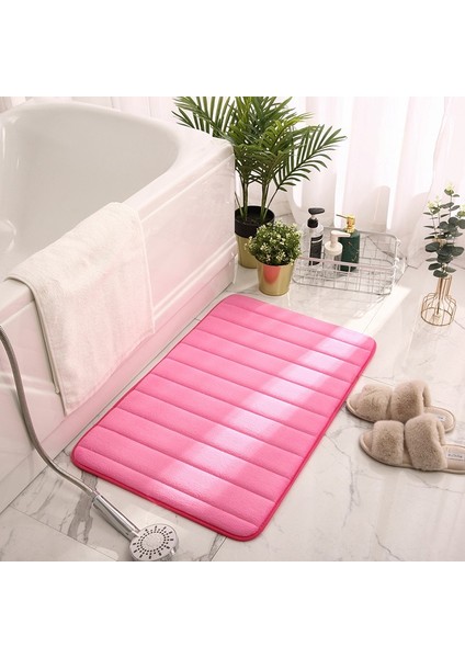 G Tarzı cm Ev Süper Emici Banyo Paspası Çabuk Kuruyan Banyo Halısı Modern Basit Kaymaz Paspaslar Ev Yağ Geçirmez Mutfak (Yurt Dışından)