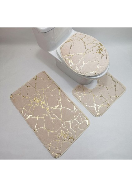 Pembe Tarzı Et Banyo Paspas Kullanışlı Yıkanabilir Çevre Dostu Mermer Tuvalet Kapağı Kapak Banyo Halısı Apartman Tuvalet Paspas Banyo Halısı (Yurt Dışından) fiyatları